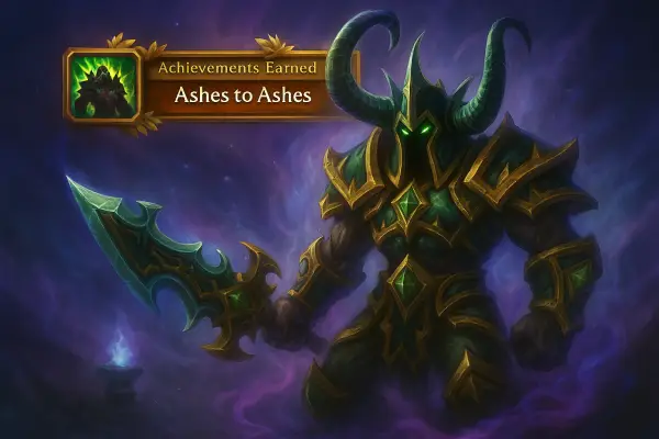 Ashes to Ashes Achievement boost service