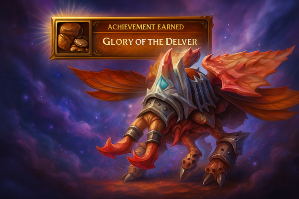 Glory of the Delver achievement boost service