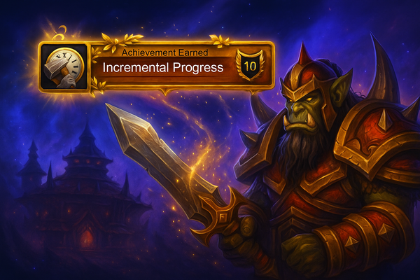 Incremental Progress Achievement boost service