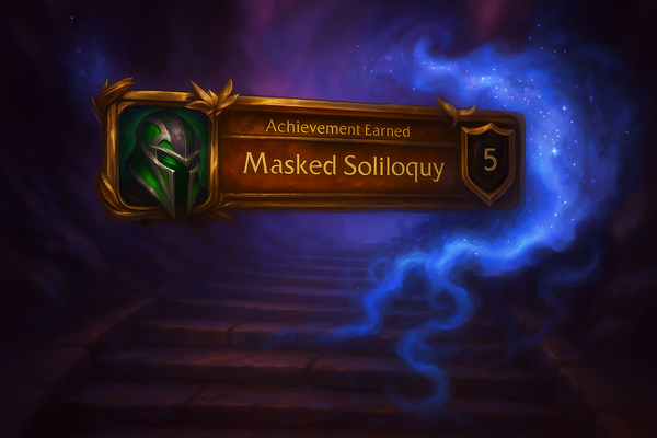 Masked Soliloquy Achievement boost service