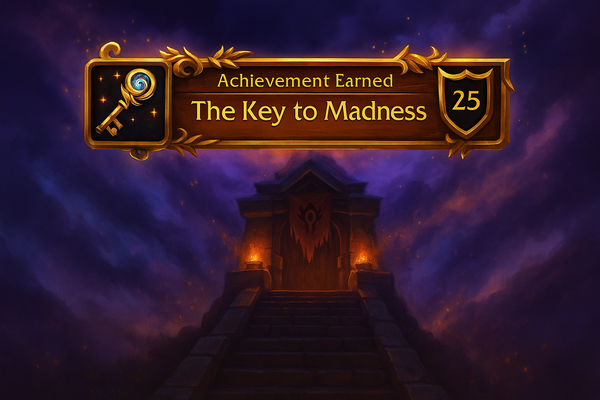 The Key to Madness Achievement boost service